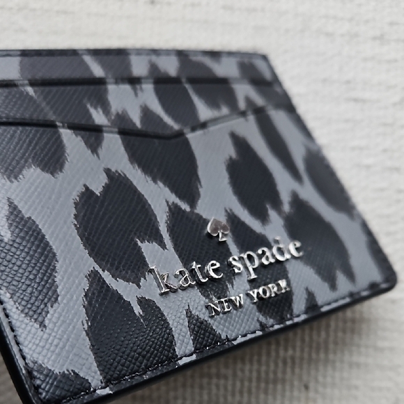 kate spade Leopard Print Card Holder - Picture 4 of 12